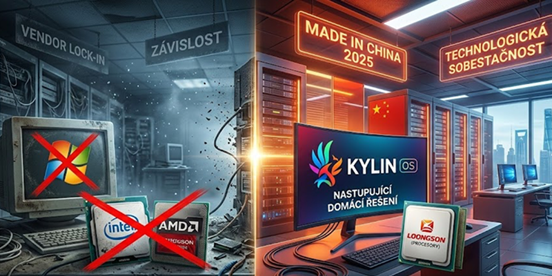 Mezitím v Číně: Windows i Intel dostaly červenou